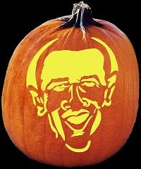 pumpkin-carving-patterns-barack-obama